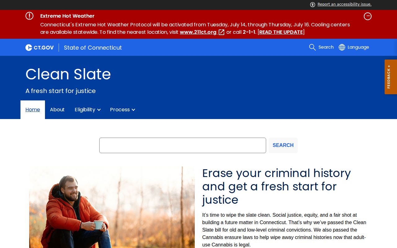 Connecticut Clean Slate information affecting Litchfield County released-inmate mugshot access
